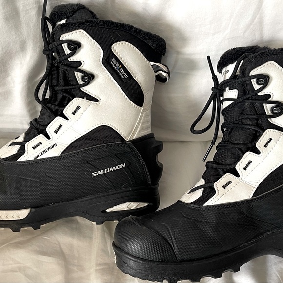 Salomon’s TOUNDRA mid WP women’s winter boot size 8 - Picture 2 of 7